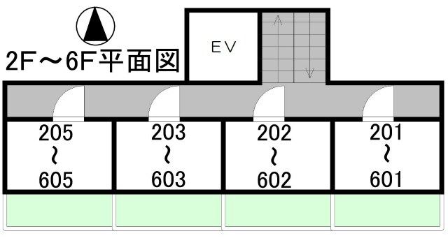 ヒルサイド四天王寺東の物件内観写真
