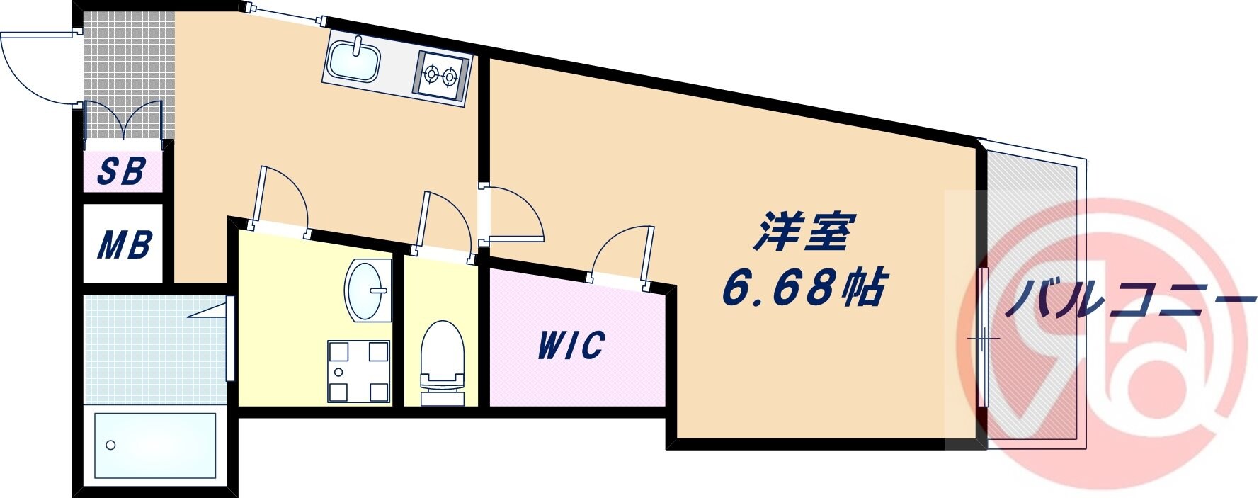 K’sResidence阿倍野昭和町の物件間取画像