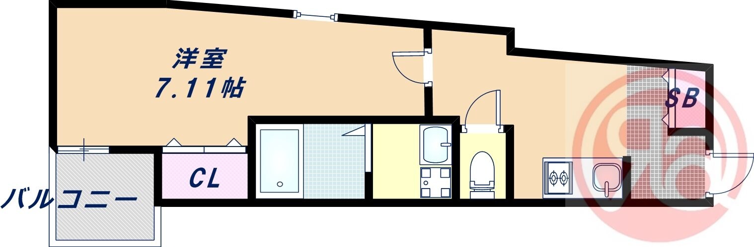 K’sResidence阿倍野昭和町の物件間取画像