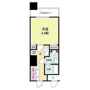 メゾン・ド・ヴィレ大阪城公園前の物件間取画像