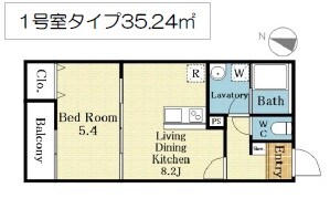 Mew　Style　Apartmentsの物件間取画像