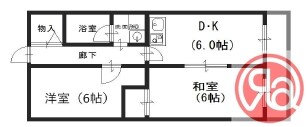 ポールドジ森ノ宮の物件間取画像