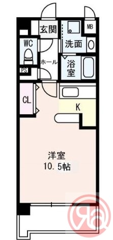 ブランクレール谷町の物件間取画像