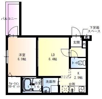 フジパレスあびこEASTの物件間取画像