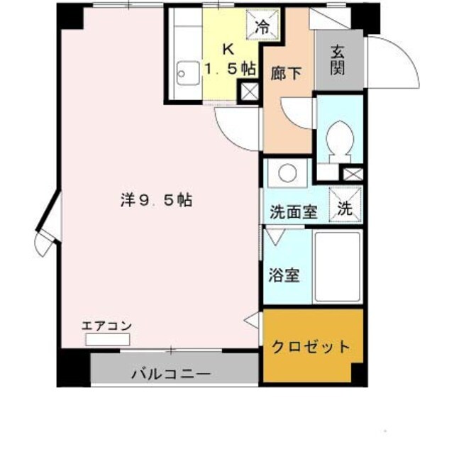 ミキハウス上本町の物件間取画像