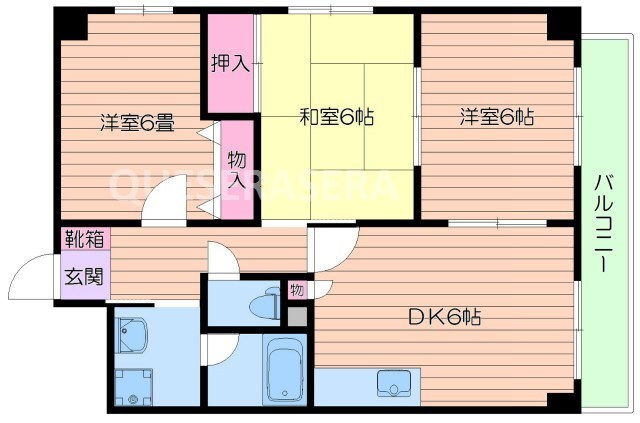 レグルス北池の物件間取画像