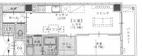 SUNNY SIDE 生玉の物件間取画像