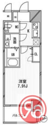 アーデン谷町の物件間取画像