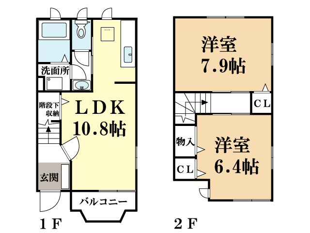 ルミエール大住の物件間取画像