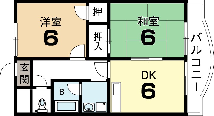 ザ・メドゥズの物件間取画像