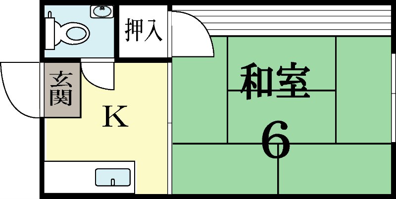 なぐさハウスの物件間取画像