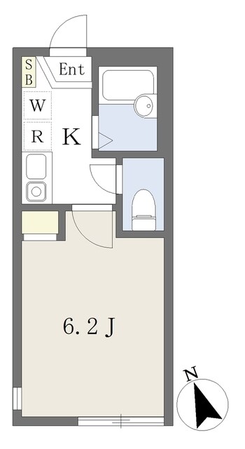 アベーテ川崎の物件間取画像