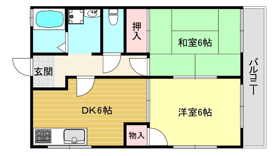 ＪＭＩハイツの物件間取画像