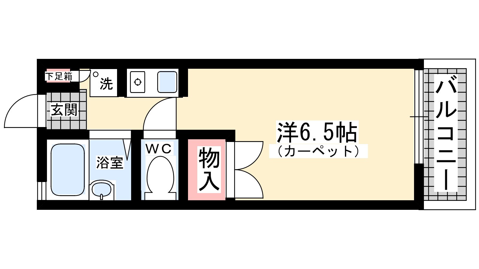 パレードの物件間取画像