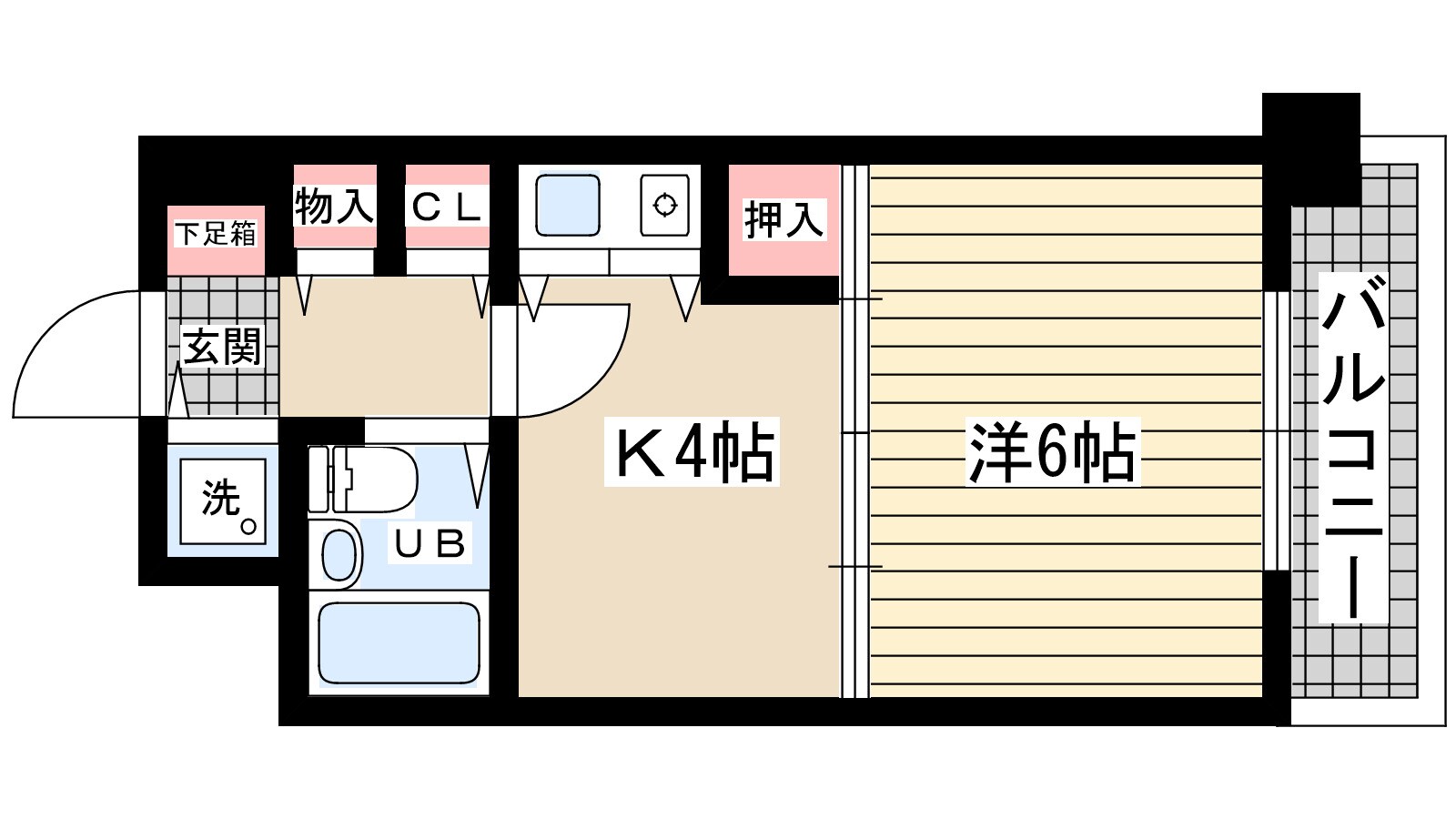 ルモンド西宮の物件間取画像