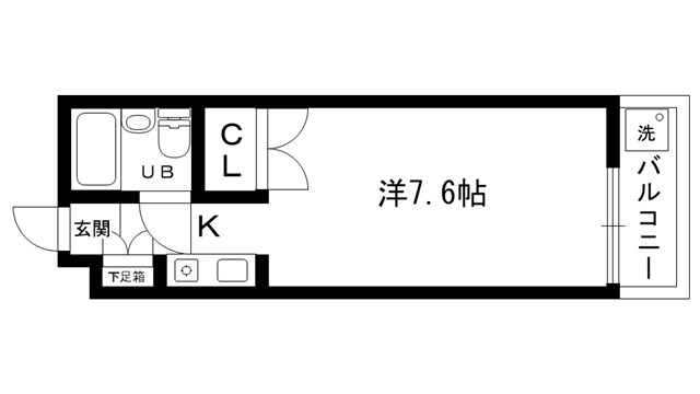 エアリ－Ⅰの物件間取画像