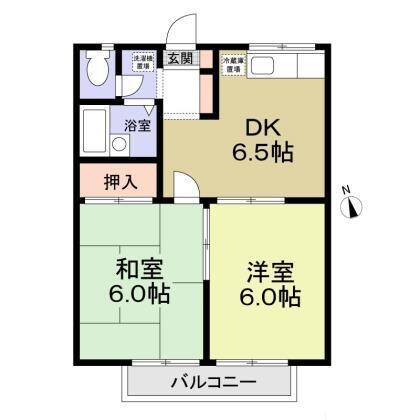 東大宮駅 徒歩10分 2階の物件間取画像