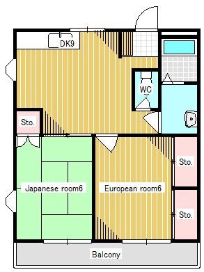 新和ビルの物件間取画像