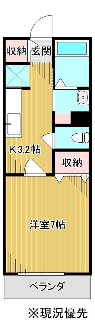 物件間取画像