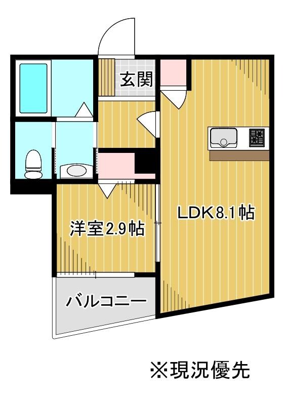 物件間取画像