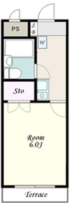 北上尾駅 徒歩10分 1階の物件間取画像