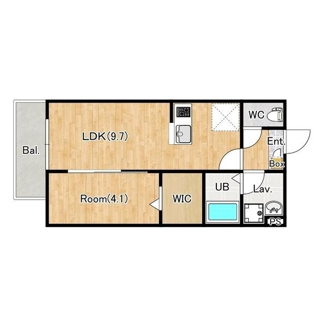 北春日部駅 徒歩14分 2階の物件間取画像