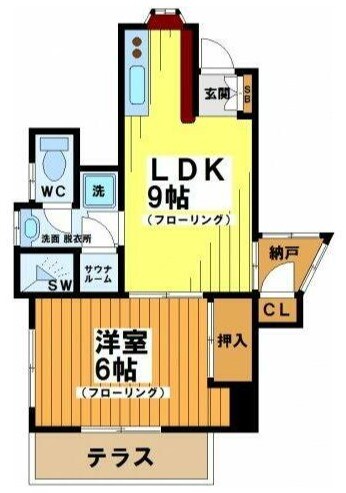 石橋ビルの物件間取画像