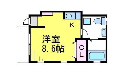 丸山メゾンの物件間取画像