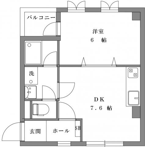 ベルプラザの物件間取画像