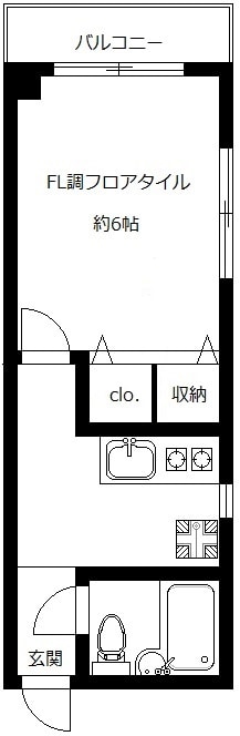 中野駅 徒歩8分 1階の物件間取画像