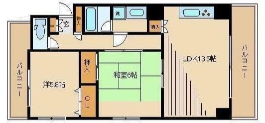 中野坂上駅 徒歩8分 3階の物件間取画像