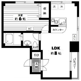 丸忠ビルの物件間取画像