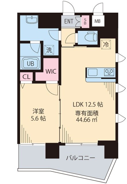 中野駅 徒歩10分 10階の物件間取画像