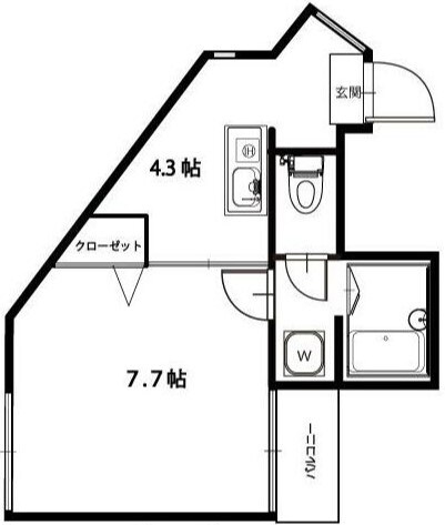 GATEWOOD中野の物件間取画像