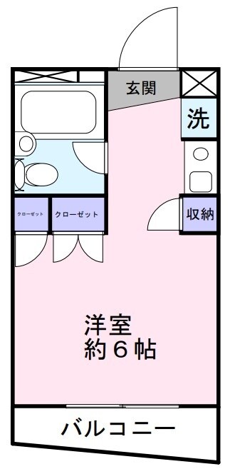 中野新橋駅 徒歩9分 2階の物件間取画像