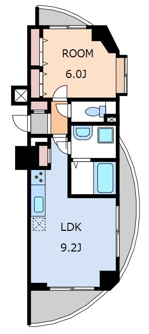 パレ・ソレイユ西新宿の物件間取画像