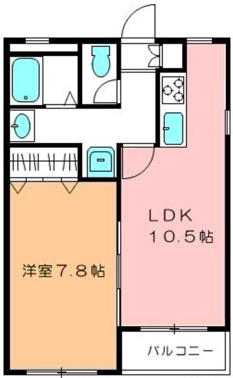 西新宿五丁目駅 徒歩6分 4階の物件間取画像