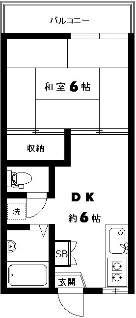 物件間取画像