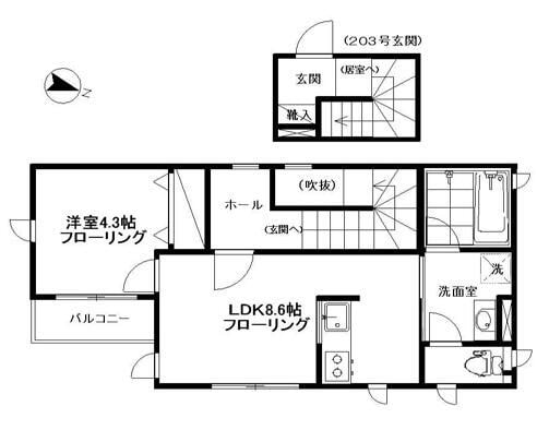 アルチェ杉並の物件間取画像