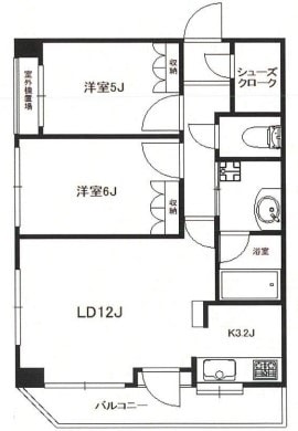 中野駅 徒歩5分 5階の物件間取画像