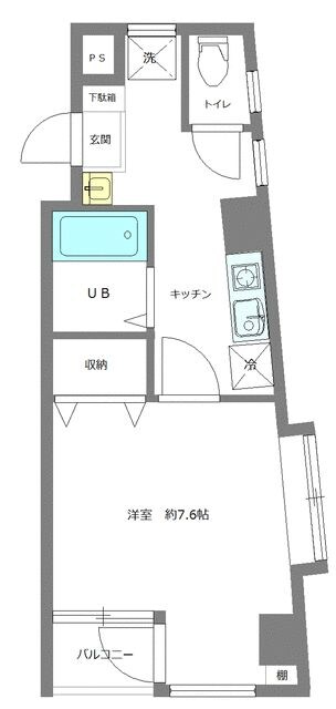 ノーブル池上の物件間取画像