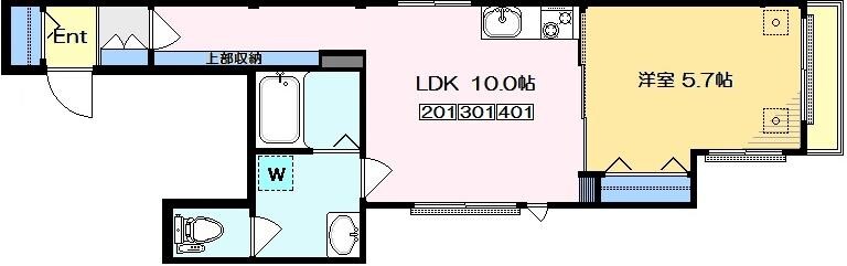 グランキ東蒲田の物件間取画像