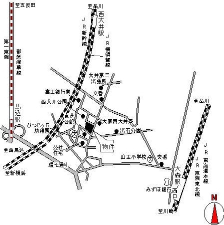 大森駅 徒歩15分 2階の物件内観写真