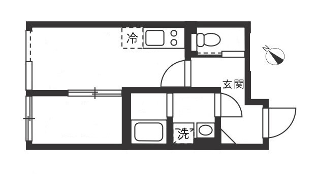 武蔵小山駅 徒歩5分 1階の物件間取画像