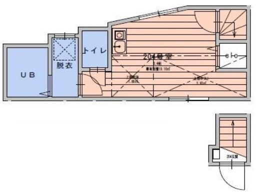 グリーンコート方南町の物件間取画像