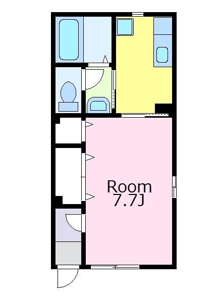 高円寺駅 徒歩6分 1階の物件間取画像