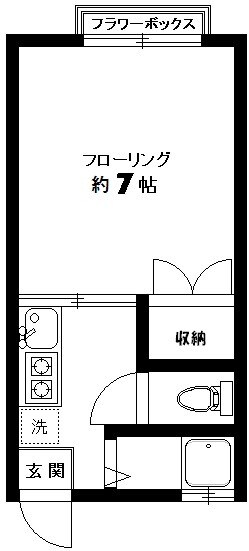 高円寺ハイムの物件間取画像