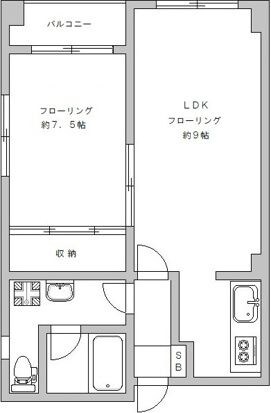 レジデンス秀麗の物件間取画像