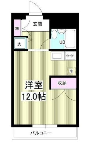 キープエル武蔵小金井の物件間取画像