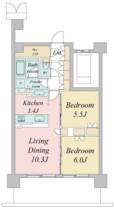 トラープランド蒼麗館の物件間取画像